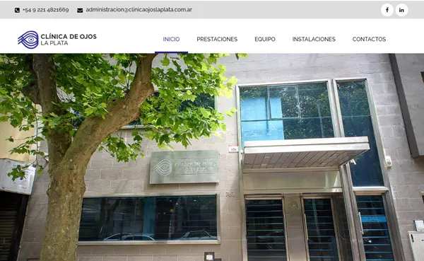 Proyecto de Clínica de Ojos La Plata
