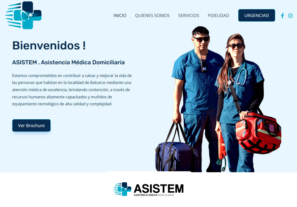 Proyecto de Asistem Emergencias ◦ Branding y desarrollo web de alto rendimiento