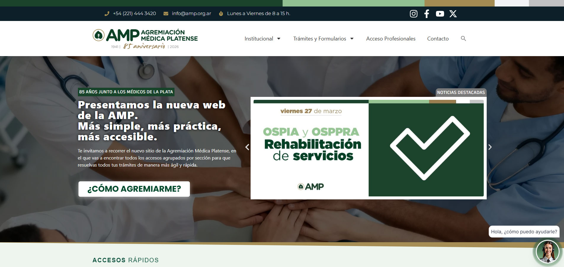 Proyecto de AMP ◦ Rebranding integral y desarrollo web