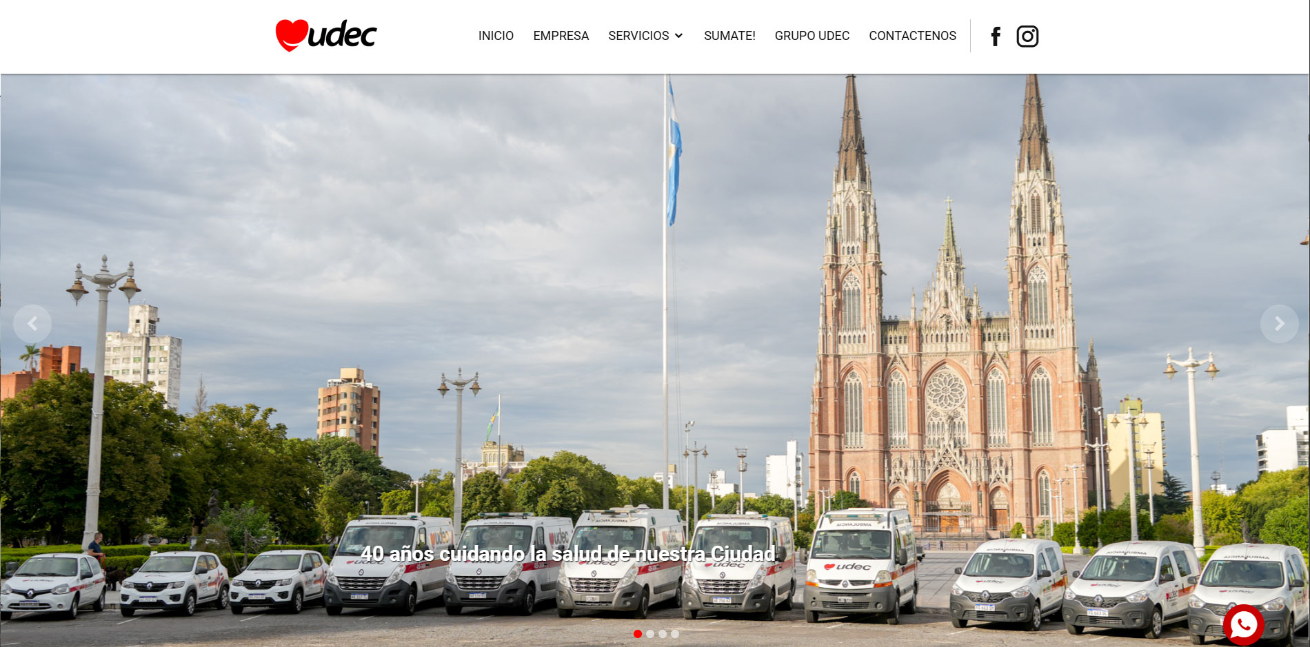 Proyecto de Desarrollo web para UDEC